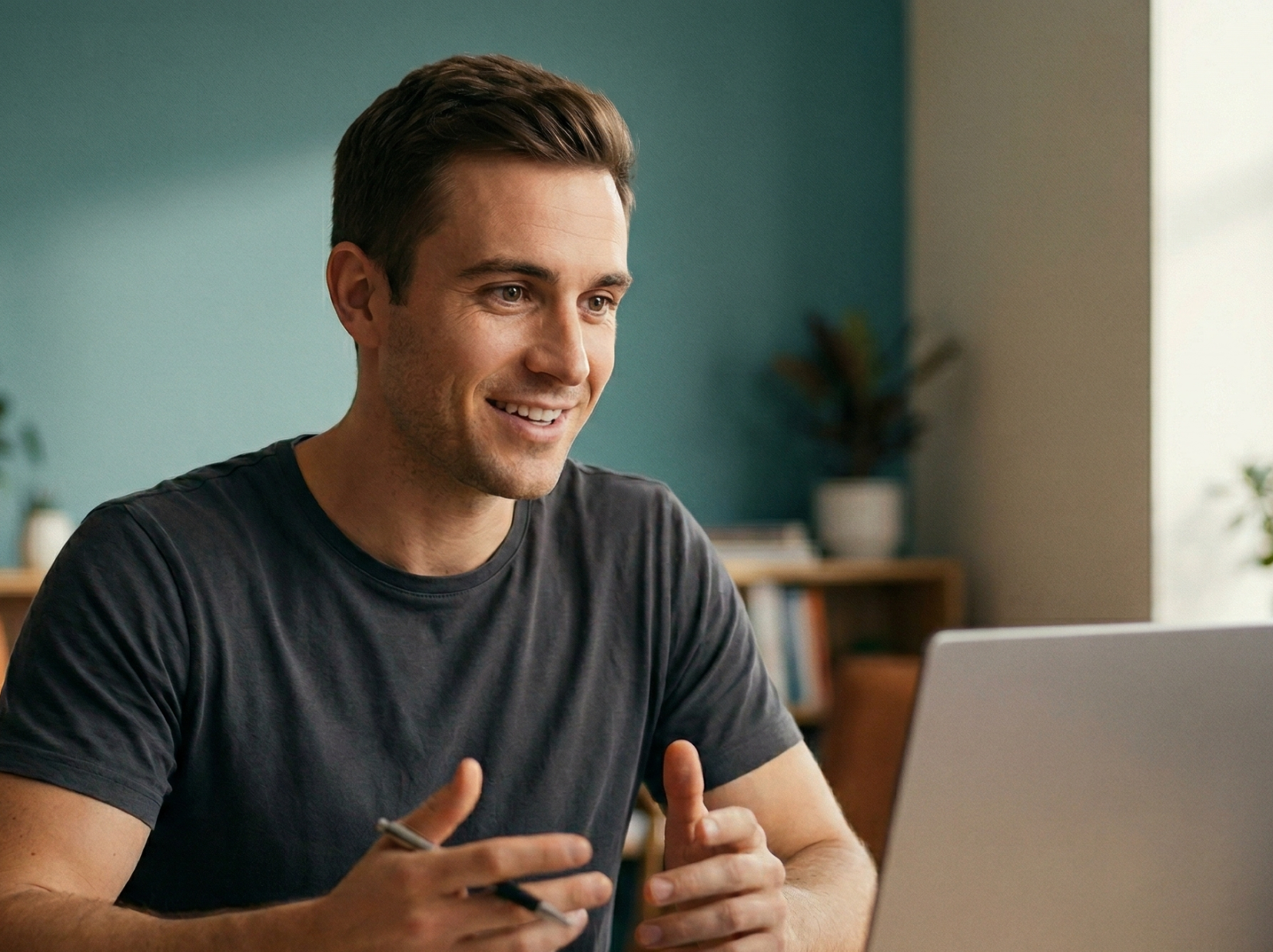 Consultation call with client