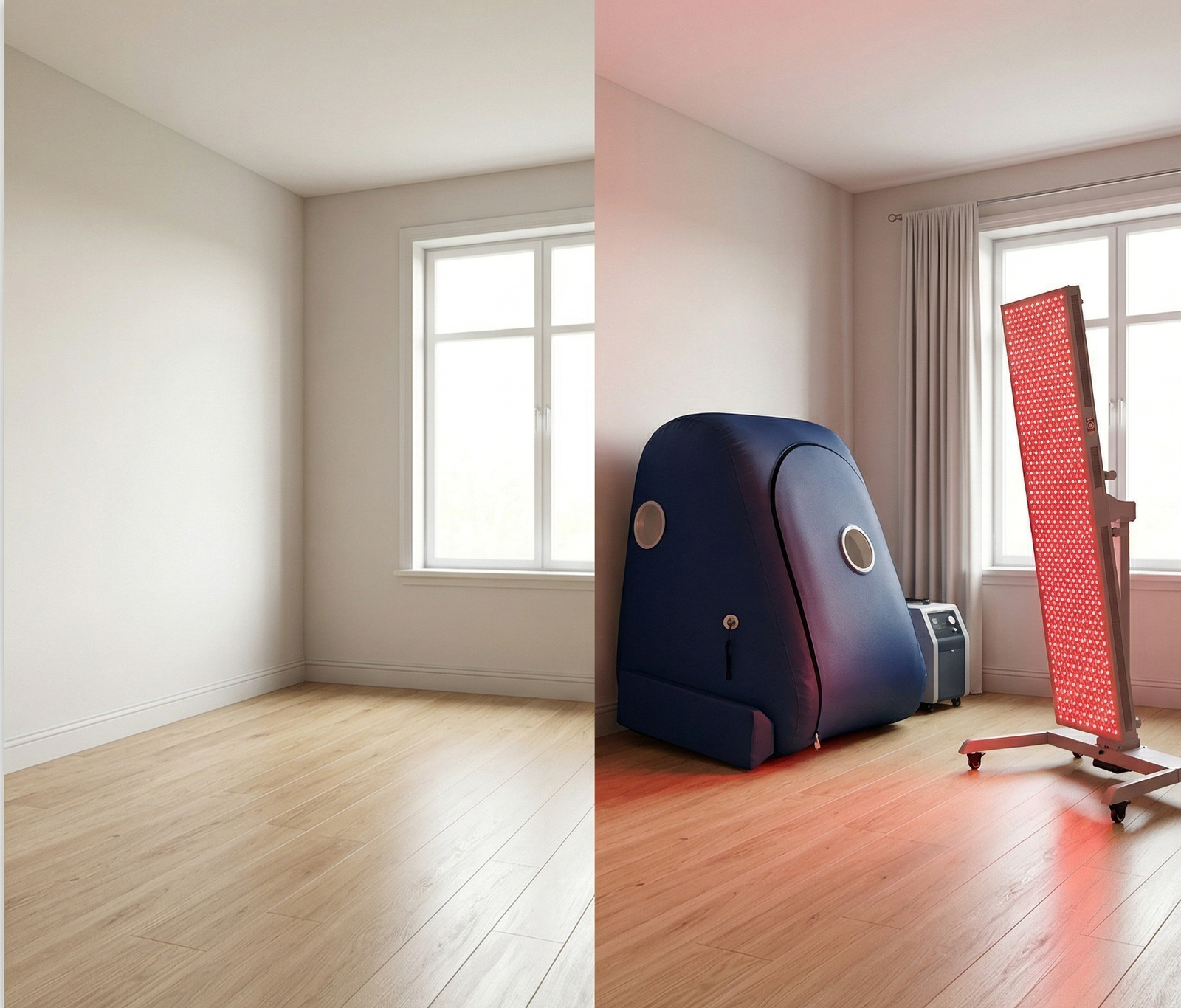 AI room preview render